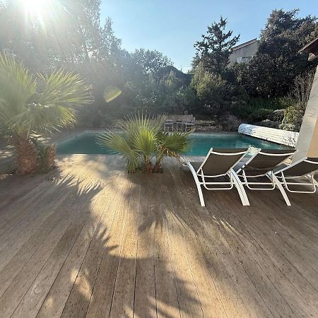 Le Havre De Paix En Garrigue 4 Chambres 3 Sdb Piscine Bezouce Exterior foto